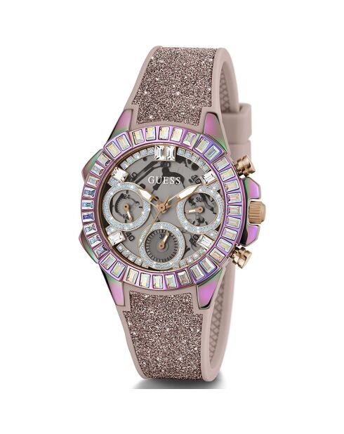 Montre Femme Bombshell en Silicone rose
