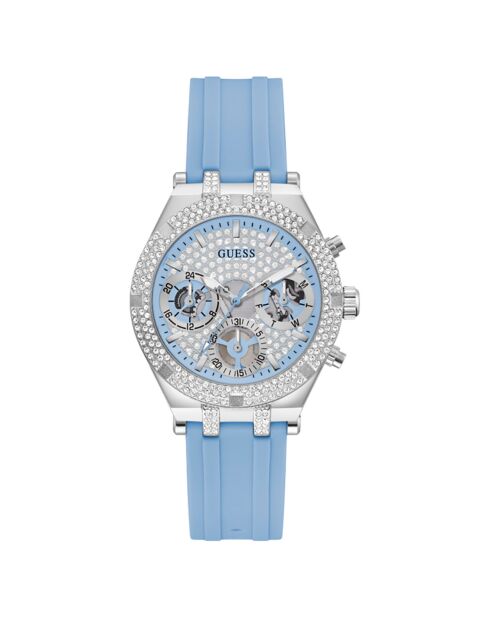 Montre Femme Heiress en Silicone bleue