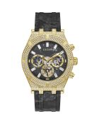 Montre Homme Continental en Silicone noire