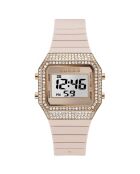 Montre Femme Zoom en Silicone rose