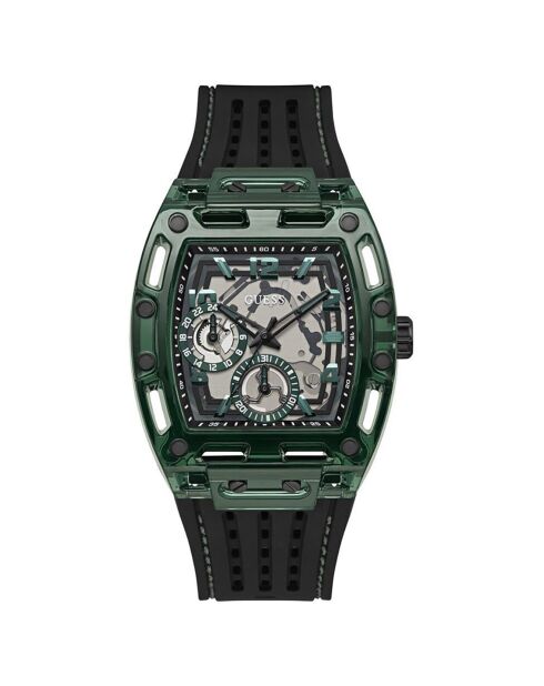 Montre Homme Phoenix en Silicone noire