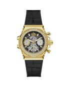 Montre Femme Fusion en Silicone noire