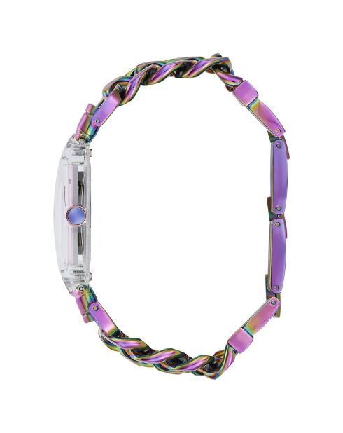 Montre Femme Mod Heavy Metal en Acier multicolore