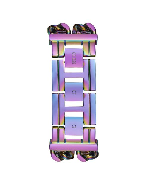 Montre Femme Mod Heavy Metal en Acier multicolore