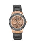 Montre Femme Jet Setter en Cuir grise