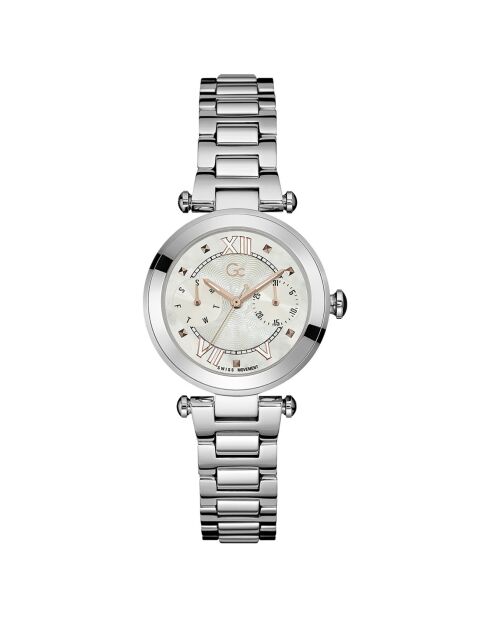 Montre Femme Lady Chic en Acier argentée
