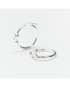 Boucles d'Oreilles Argent Amandine