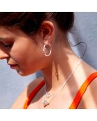 Boucles d'Oreilles Argent Amandine