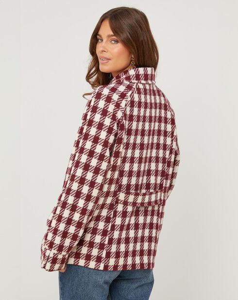 Manteau Louise bordeaux