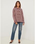 Manteau Louise bordeaux