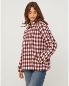 Manteau Louise bordeaux