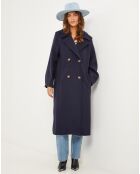 Manteau Nour marine