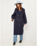 Manteau Nour marine