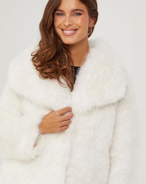 Manteau Anna ivoire