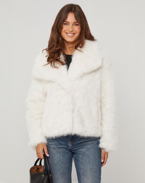 Manteau Anna ivoire