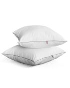 Oreiller Moelleux QualityGel  Percale de coton blanc