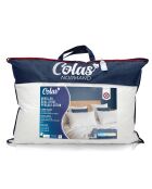 Oreiller Moelleux QualityGel  Percale de coton blanc