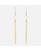 Boucles d'oreilles Tamaora Perle or jaune