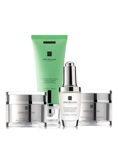 Set de protección total para la piel - 4 piezas