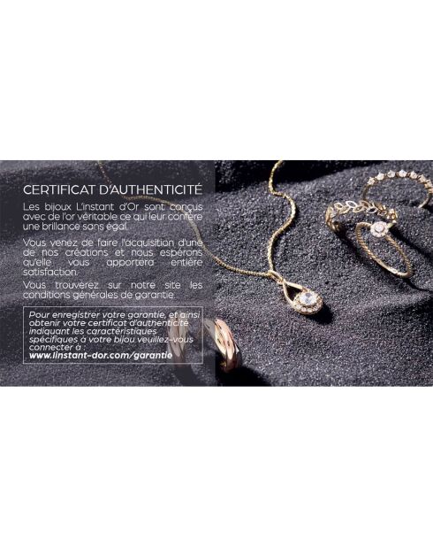 Pendentif Enlace-Moi or jaune