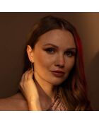 Boucles d'oreilles Pluie Dorée or jaune