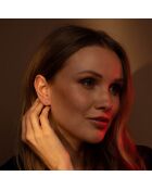 Kostbare Ohrringe aus Weißgold