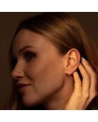 Pendientes Arc Brillant en oro amarillo