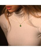 Pendentif Beyla Jade or jaune