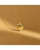 Pendentif Coeur or jaune