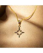 Pendentif Flash or jaune