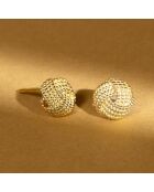 Boucles d'oreilles Tourbillon d'Amour  or jaune