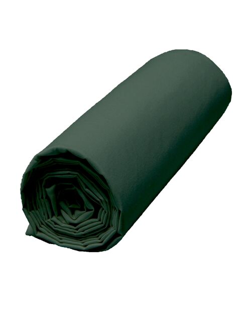 Drap housse 100% Percale de Coton Venezia bonnet 30 cm pigeon