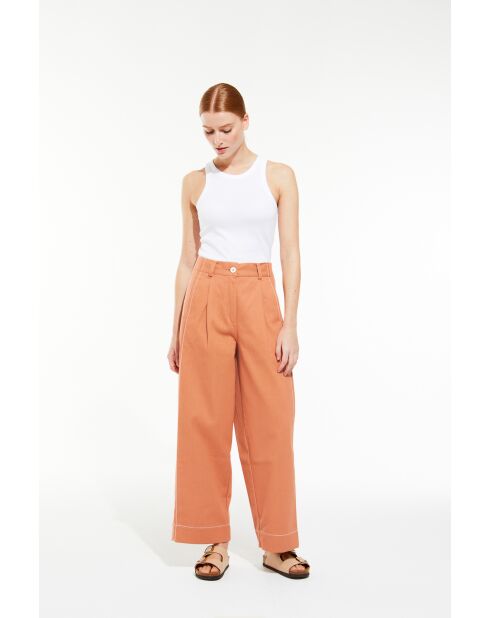 Pantalon Victor Terracotta