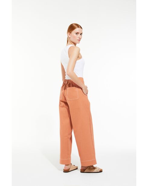 Pantalon Victor Terracotta