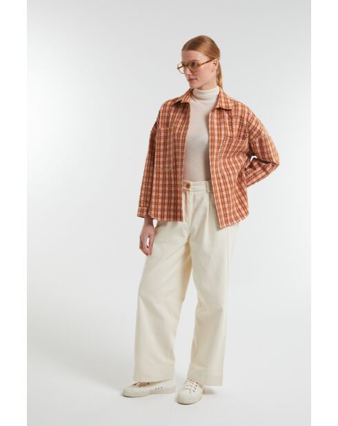 Pantalon Victor Ecru