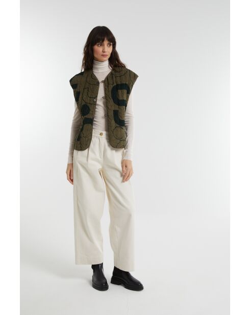 Pantalon Victor Ecru