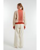 Korallenroter Matilda-Pullover