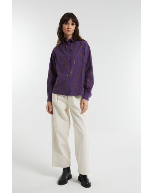 Chemise Rosalie Violet