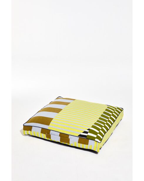 Housse De Coussin De Sol Chance Kaki 80 X 80 X 12Cm