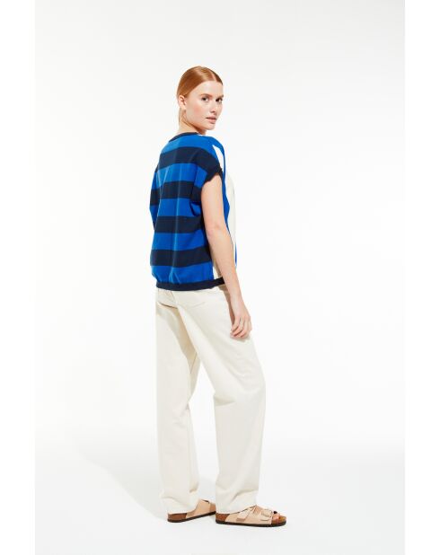 Top Buren Bleu