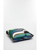 Housse De Coussin De Sol Wonder Vert 80 X 80 X 12Cm