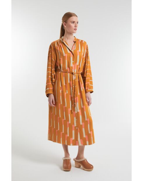 Robe Eulalie Ambre