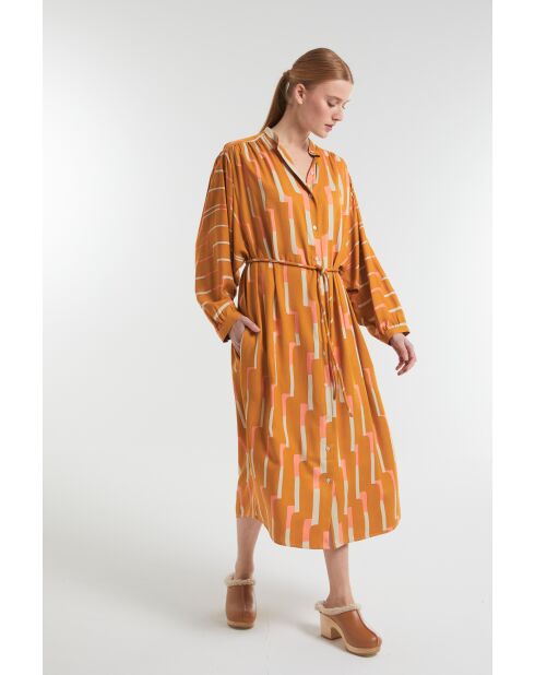 Robe Eulalie Ambre