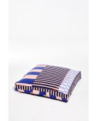 Housse De Coussin De Sol Chance Bleu 80 X 80 X 12Cm