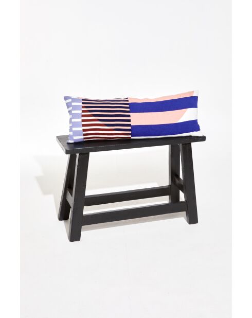 Housse De Coussin De Sol Chance Bleu 80 X 80 X 12Cm