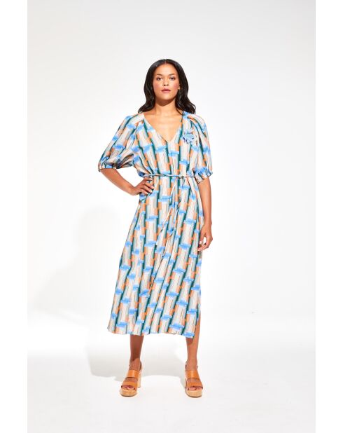Robe Alba Bleu