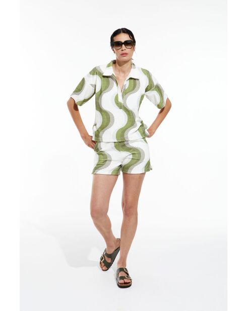 Polo Eros Equinoxe Kaki