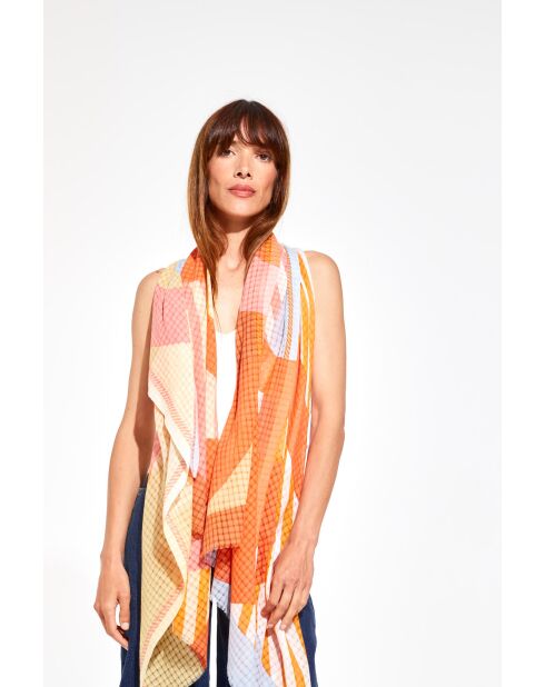 Foulard Carte Passion 100 X 190Cm