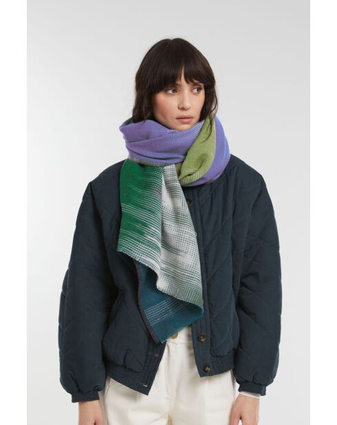 Foulard Osmose Vert 70 X 190Cm