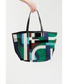 Mirae Supersonic blauwe tas 55 x 20 x 32 cm